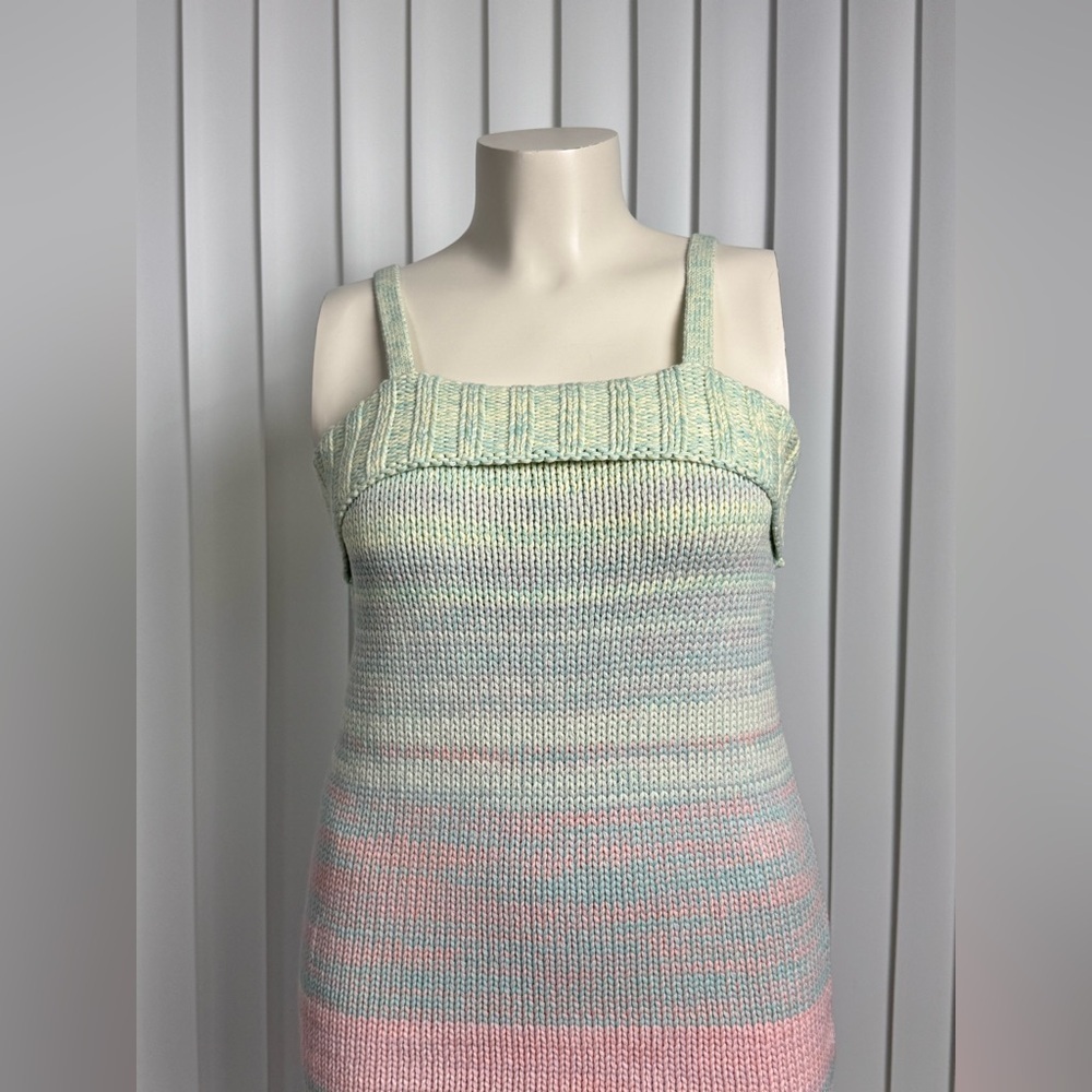 Anthropology 525 America Colorful Knit Dress Multi Color Size Small NWT - Picture 5 of 13